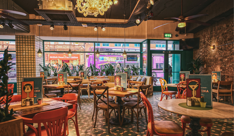 Christmas party venue, Revolución de Cuba Reading 2